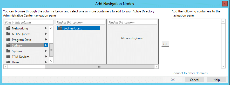 Viewing resultant settings in a PSO Active Directory